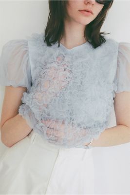 CLANE(クラネ)のTULLE VEST LAYERED TOPS通販 | 集英社HAPPY PLUS STORE