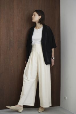 CLANE(クラネ)のTUCK DESIGN WIDE PANTS通販 | mirabella（ミラベラ