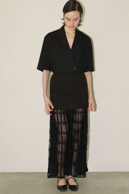 スカート CLANE 2WAY LACE LAYERED SKIRT CLANE（クラネ）の「2WAY LACE LAYERED SKIRT（スカート）」 - WEAR