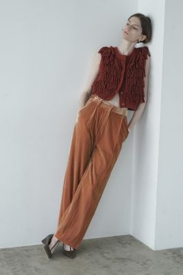 パンツ CLANE VELOR TUCK WIDE PANTS VELOR TUCK WIDE PANTS｜SKIRT/PANTS(スカート/パンツ)｜CLANE