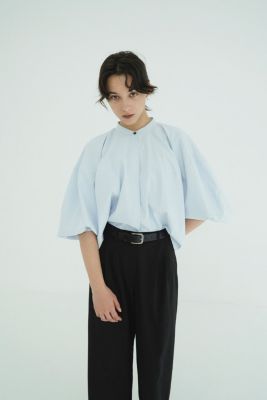 CLANE(クラネ)のVOLUME SELEEVE STAND NECK SHIRTS通販 | mirabella