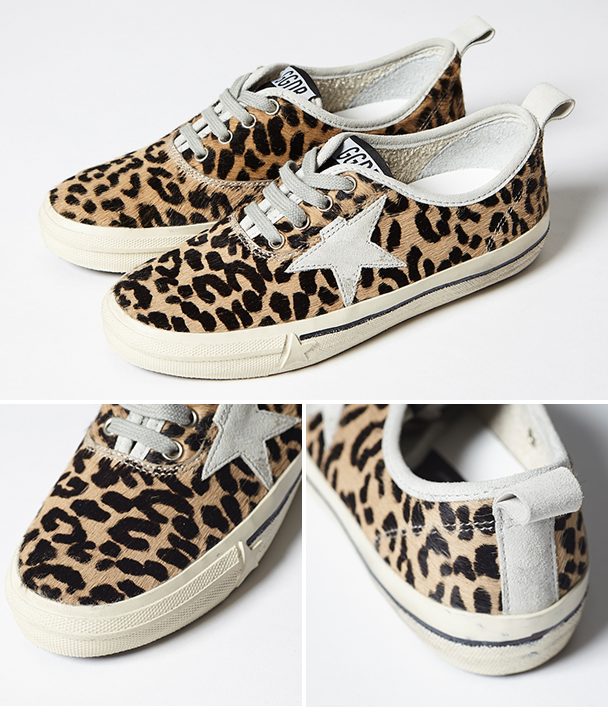 【GOLDEN 】FRANCY/DELUXE BRANDレオパード柄 GOLDEN GOOSE / ゴールデングース】 FRANCY ZEBRA AND LEOPARD