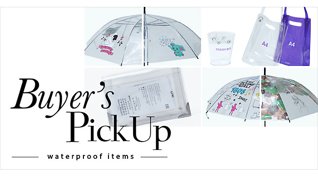 Buyer's Pick Up ‐Waterproof Items‐