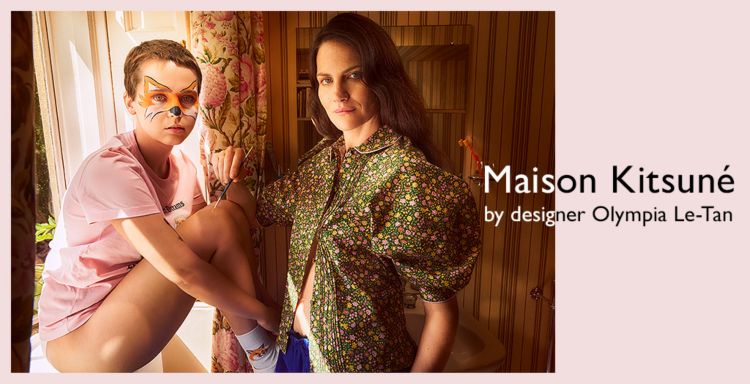 Maison Kitsune by designer Olympia Le-Tan 30代40代50代大人の