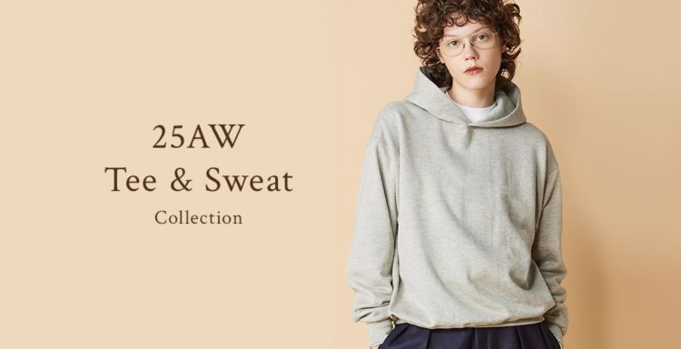 25AW Tee & Sweat Collection 30代40代50代大人の通販｜HAPPY PLUS STORE