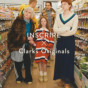 INSCRIRE × Clarks Originals