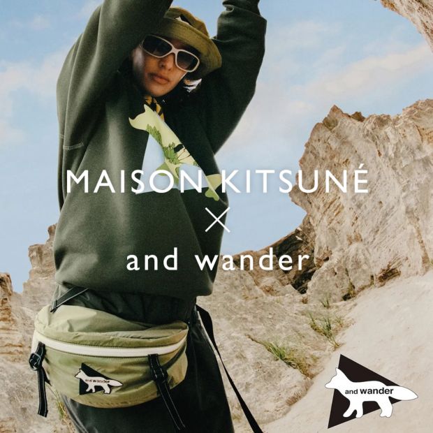 MAISON KITSUNÉ X and wander