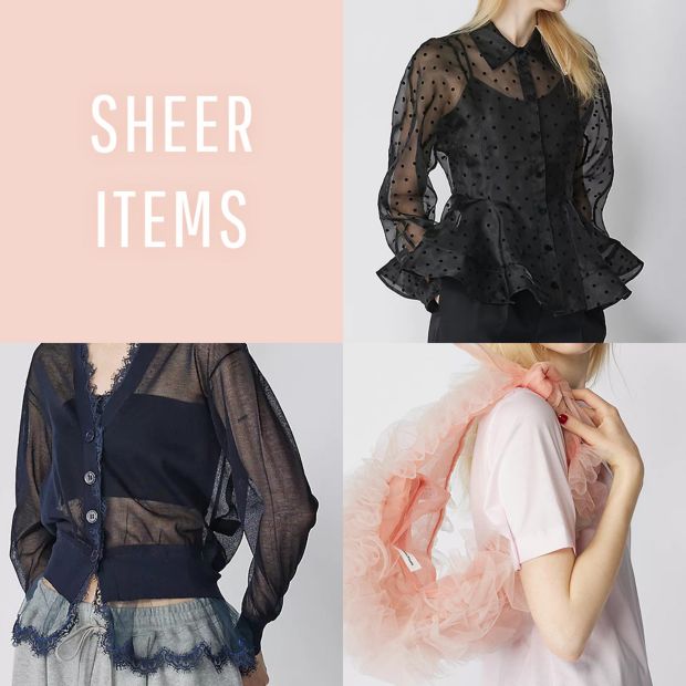 SHEER ITEMS