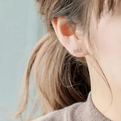 Phoebe(フィービィー)の【K10】ステラシャインピアス/BOXつき通販