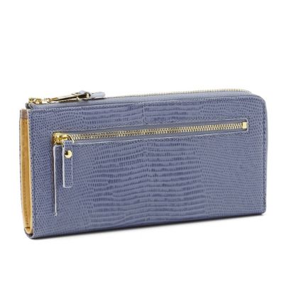 TOPKAPI(トプカピ)のイタリアンレザー・リザード型押し・Lファスナー長