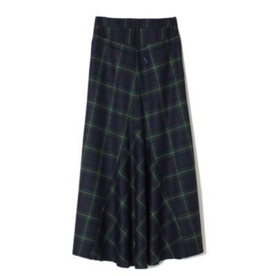 マディソンブルースカートSOFIETIGHTSKIRT CHECK MELTON - ロングスカート