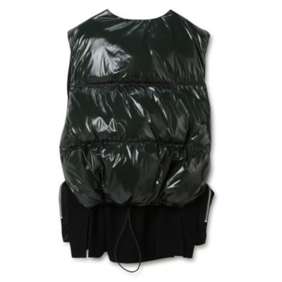 TOGA VIRILIS(トーガ ビリリース)のCoating taffeta vest通販