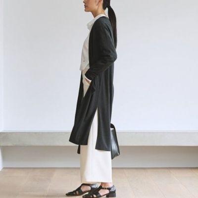 DRESS HERSELF(ドレスハーセルフ)のロングカーディガン／シルク通販