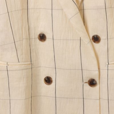 SACRA サクラ　リネンコットンダブルジャケット SACRA(サクラ)のジャケット通販 | 集英社HAPPY PLUS STORE