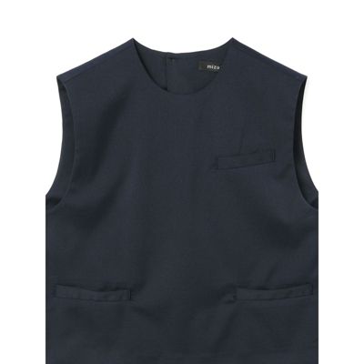 MARcourt｜mizuiro ind クルーネックフレアベスト | Rakuten