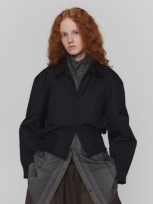 【AMOMENTO】24fw PADDED CROP JUMPER AMOMENTO PADDED CROP JUMPER | Garmentory