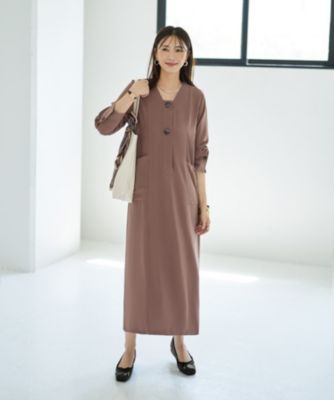 おまとめ専用商品【STYLE DELI】ブラウスブワンピース STYLE DELI（スタイルデリ） ワンピース 薄手でシックなしなやか5分袖