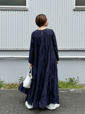 ワンピース ne Quittez pas CottonVoile Tiered Dress Cotton Voile Tiered Maxi Dress | Pasand by ne Quittez pas