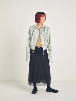 【新品】KANAKO SAKAI ベルベットスカート KANAKO SAKAI(カナコ サカイ) ベルテットツートンスカート