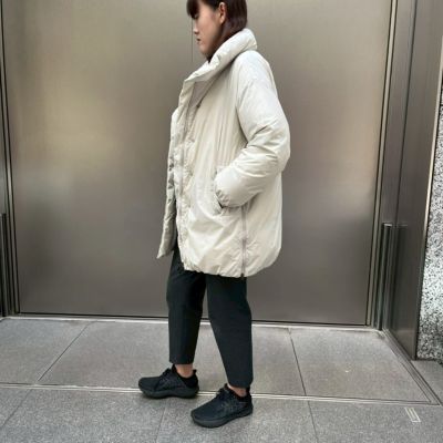 padakka 　NANGA ミドル丈スッキリダウンコート NANGA(ナンガ)の【福田麻琴さんコラボ】【LEE別注】【洗える】ミドル丈