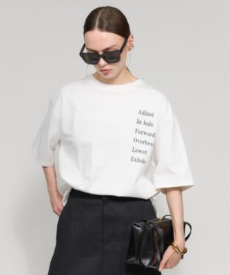 Chaos(カオス)/【新色登場】シルクフレーズTシャツ（Tシャツ