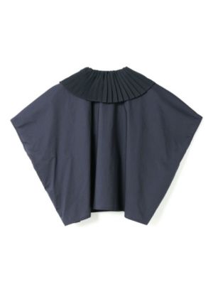 mizuiro ind(ミズイロインド)のプリーツカラーシャツ通販