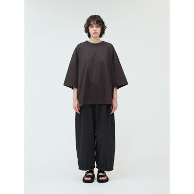 ミィーばぁばです✨ミズイロインド ギャザーワンピース+ichi 綿麻パンツ mizuiro ind(ミズイロインド)のコクーンギャザーパンツ通販