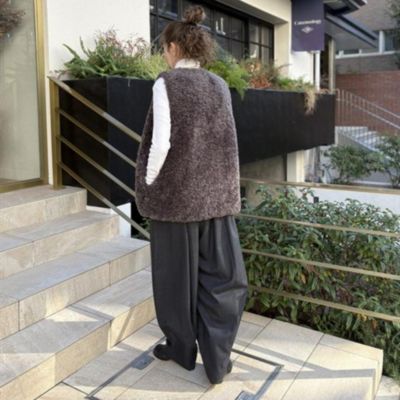 Curensology(カレンソロジー)の【LEE別注】リバーキルトファーベスト