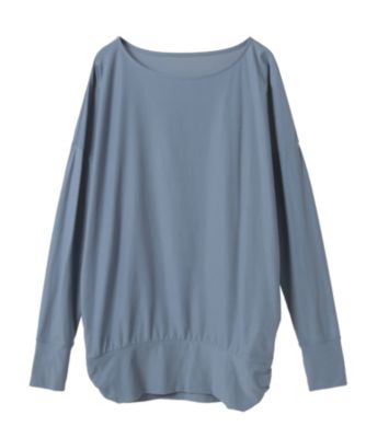 Julier ジュリエ バッククロス ロングスリーブ プルオーバー Julier(ジュリエ)の【定番】ライトプライム ロングスリーブプル