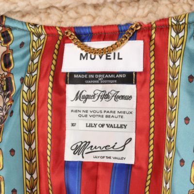 MUVEIL ジャケット MUVEIL(ミュベール)のワイルドシングスコラボ ボンバー