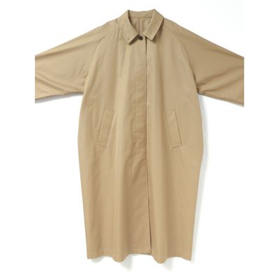 【美品】ミズイロインド ステンカラー スプリングコート mizuiro ind(ミズイロインド)のステンカラーコート通販 | 集英社