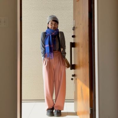 ���f���g���F154cm/�O���[/���p�T�C�Y�FFREE