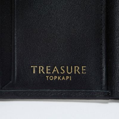 TOPKAPI(トプカピ)の【TREASURE TOPKAPI】スムースレザー 幾何柄 二