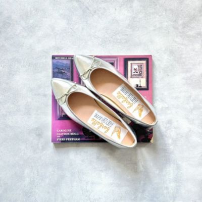 【新品未使用】farfalle シルバー メタル バレエシューズ サイズ40 farfalle(ファルファーレ)のナタリー（シルバー）通販 | 集英社HAPPY