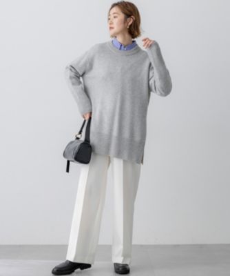 23区(ニジュウサンク)の【見上愛さん着用/Oggi掲載/洗える】カシミヤ