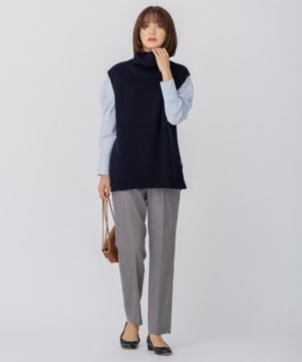 23区 40号 【CLASSY.1月号掲載】CANCLINI バンドカラーシャツ 23区 L(ニジュウサンク エル)の【CLASSY.1月号掲載】CANCLINI