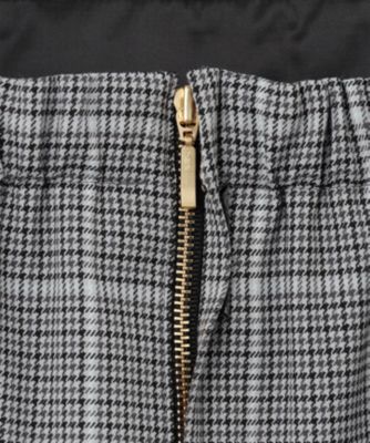 【美品】洗える ガンクラブプレイドチェック ワンピース 23区(ニジュウサンク)の【洗える】ガンクラブプレイドチェック