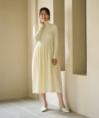Newans(ハッシュニュアンス)の【カシミヤ混】〈花乃まりあさん