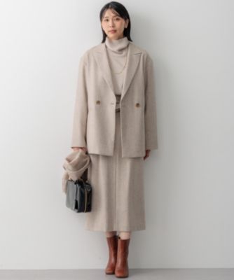 23区 L(ニジュウサンク エル)のヘリンボーンループツイード