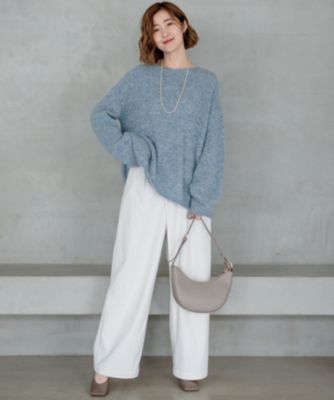 23区(ニジュウサンク)のブラッシュドアルパカ ニット通販 | 集英社