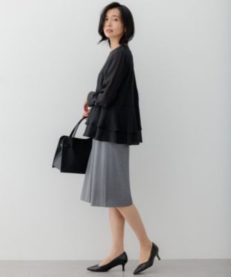 23区(ニジュウサンク)の【洗える】テプラマットシフォン ブラウス通販