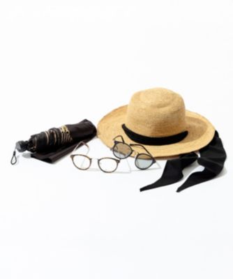 23区(ニジュウサンク)の【Oggi8月号掲載/UVケア】ラフィア リボン