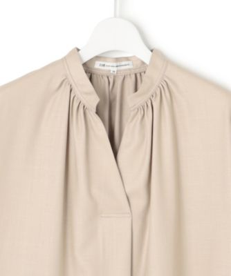 タグ付き◇23区 接触冷感/UVカット ドライスラブストレッチスキッパーブラウス 23区(ニジュウサンク)の【接触冷感/UVカット】ドライスラブ
