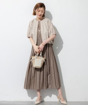 23区【撥水性/接触冷感】ストレッチライトタイプライター コンパクトブルゾン 23区(ニジュウサンク)の【撥水性/接触冷感】ストレッチライト