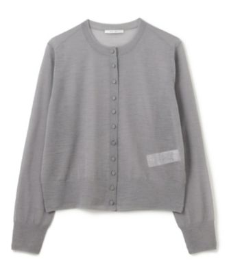 ♡新品♡BEIGE,CADDO / シアーウールカーディガン BEIGE，(ベイジ)の【洗える・Oggi 10月号掲載】CADDO / シアーウール
