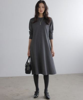 組曲(クミキョク)のシックフレアニットワンピース通販 | 集英社HAPPY