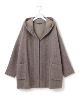 23区(ニジュウサンク)の【洗える】ラクーンブレンドダブルフェイス