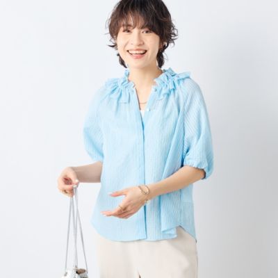 NOLLEY'S sophi(ノーリーズソフィー)のサッカーチェックフリル