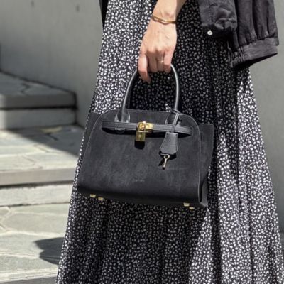 NOLLEY'S(ノーリーズ)の【SINBONO/シンボノ】 スエードコンビトート