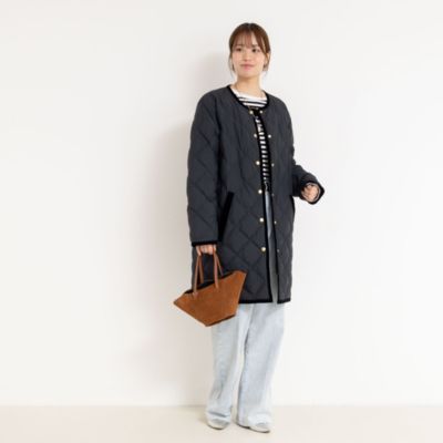 NOLLEY'S【TAION×LIMONTA】別注ダウンベスト 24AW ◇【WEB限定】【TAION×LIMONTA EAST】別注ウエスト切替えノー